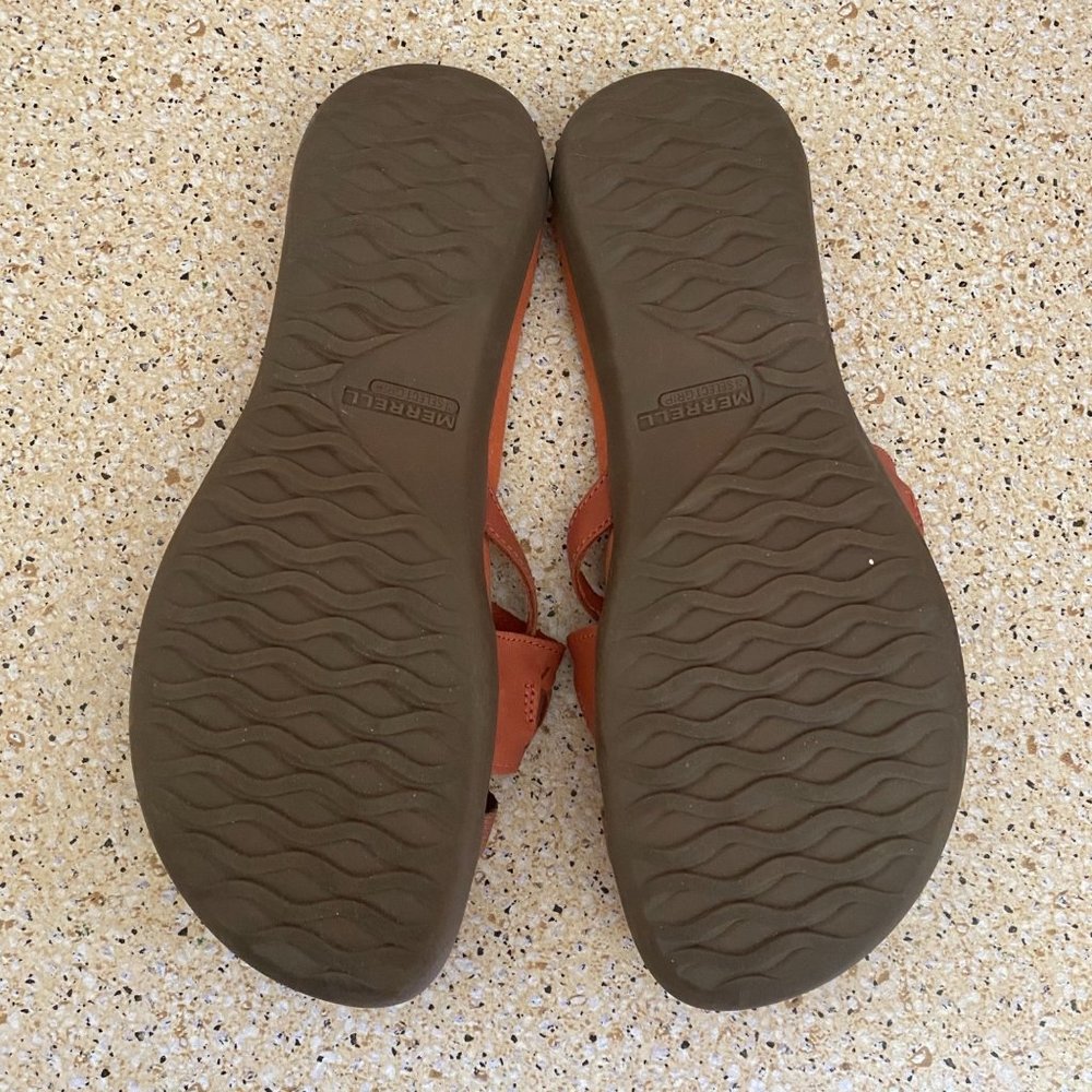 NWOT Merrell Around Town Slide Slide Redwood Sandal US Women Size 8 - Picture 4 of 10